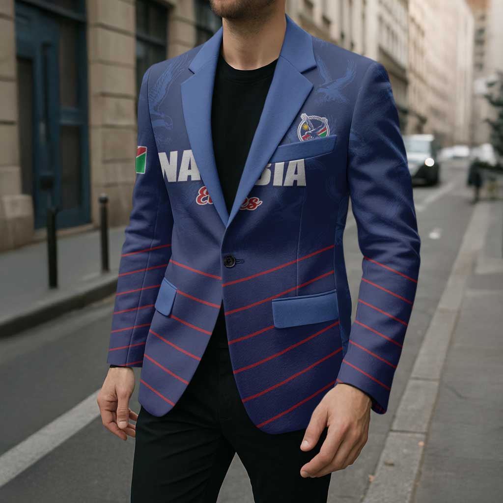 Custom Namibia Cricket Blazer Go Eagles Go - Wonder Print Shop