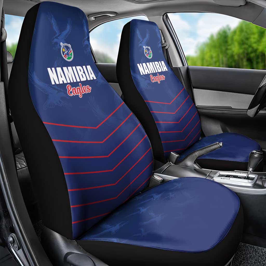 Namibia Cricket Car Seat Cover Go Eagles Go - Wonder Print Shop