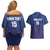 Custom Namibia Cricket Couples Matching Off Shoulder Short Dress and Hawaiian Shirt Go Eagles Go - Wonder Print Shop