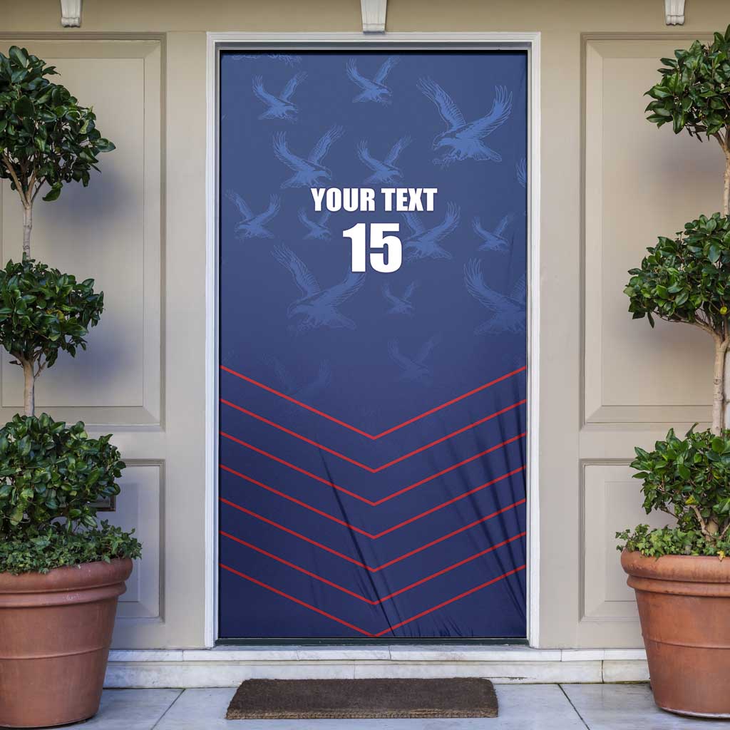 Custom Namibia Cricket Door Cover Go Eagles Go - Wonder Print Shop