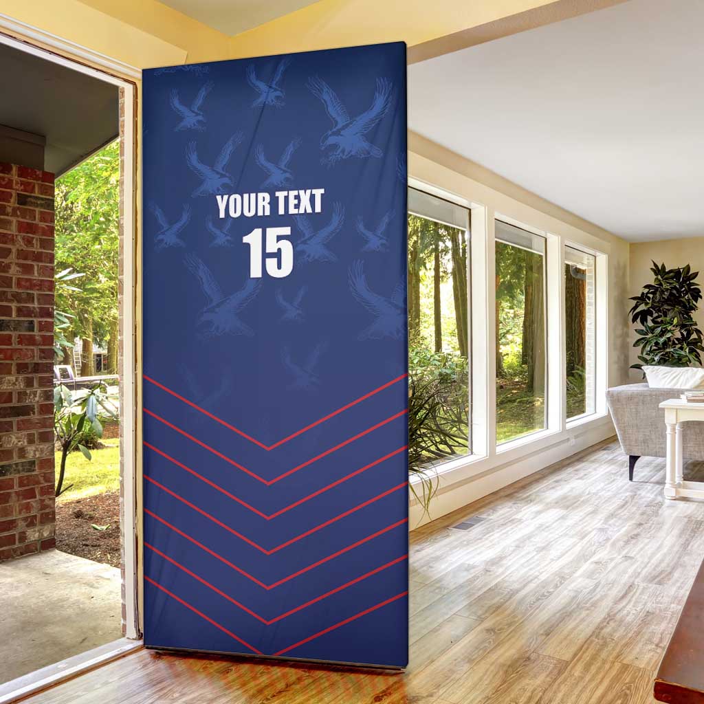 Custom Namibia Cricket Door Cover Go Eagles Go - Wonder Print Shop