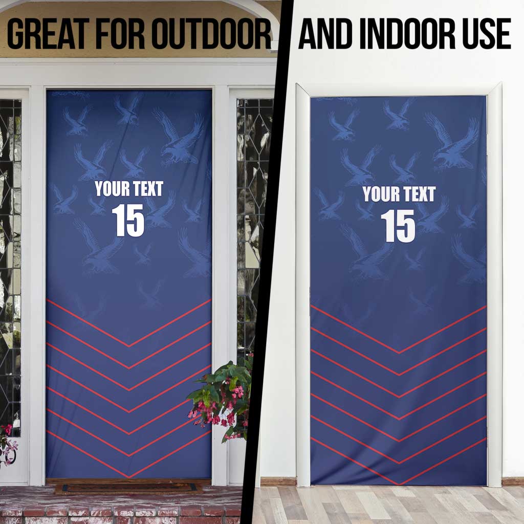 Custom Namibia Cricket Door Cover Go Eagles Go - Wonder Print Shop