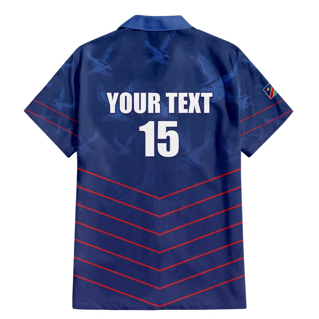 Custom Namibia Cricket Family Matching Mermaid Dress and Hawaiian Shirt Go Eagles Go - Wonder Print Shop