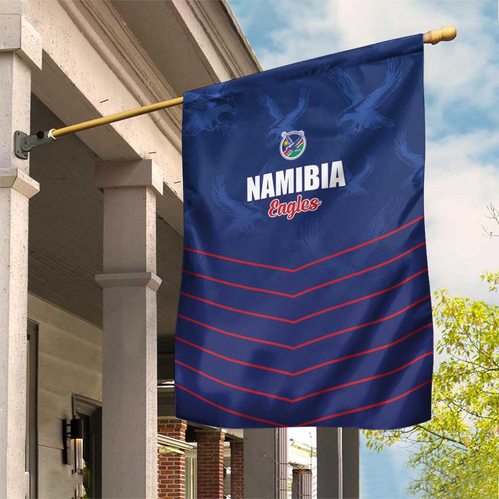 Namibia Cricket Garden Flag Go Eagles Go - Wonder Print Shop