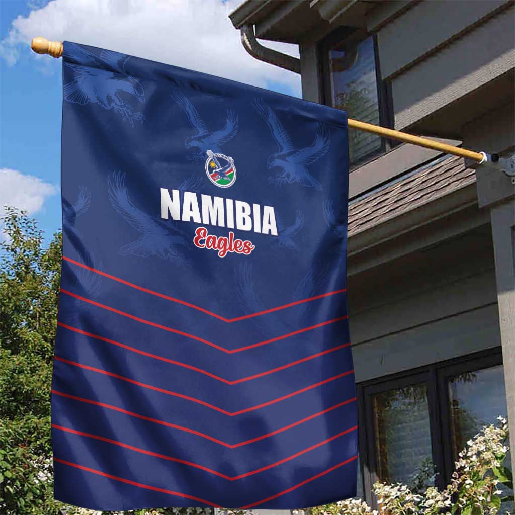 Namibia Cricket Garden Flag Go Eagles Go - Wonder Print Shop