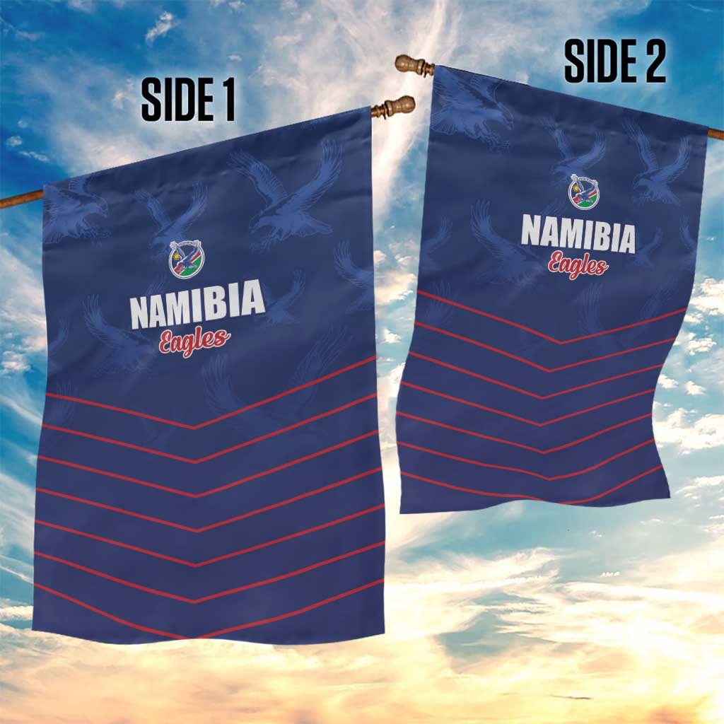 Namibia Cricket Garden Flag Go Eagles Go - Wonder Print Shop