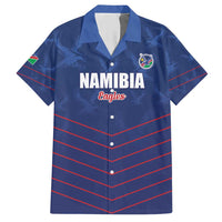 Custom Namibia Cricket Hawaiian Shirt Go Eagles Go - Wonder Print Shop