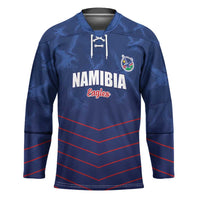 Custom Namibia Cricket Hockey Jersey Go Eagles Go - Wonder Print Shop