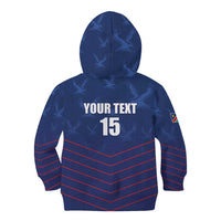 Custom Namibia Cricket Kid Hoodie Go Eagles Go - Wonder Print Shop