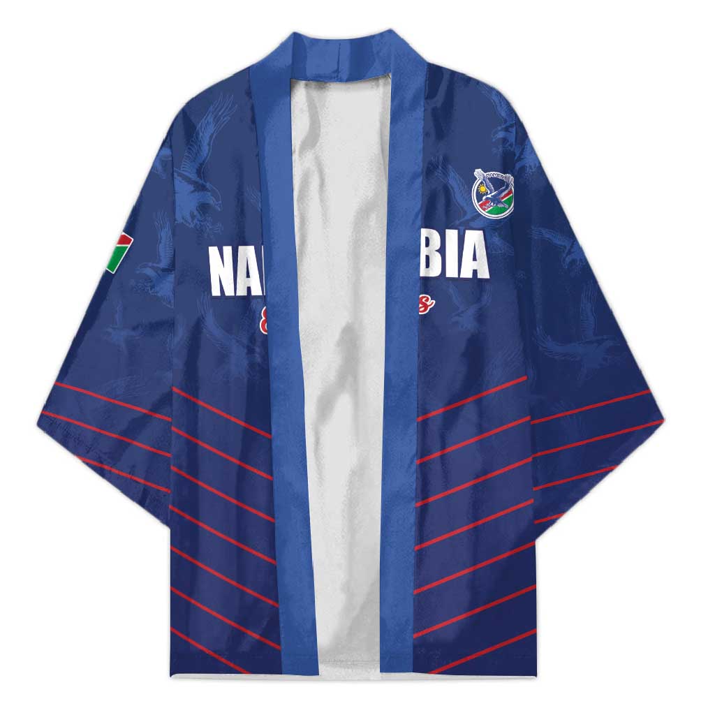 Custom Namibia Cricket Kimono Go Eagles Go - Wonder Print Shop
