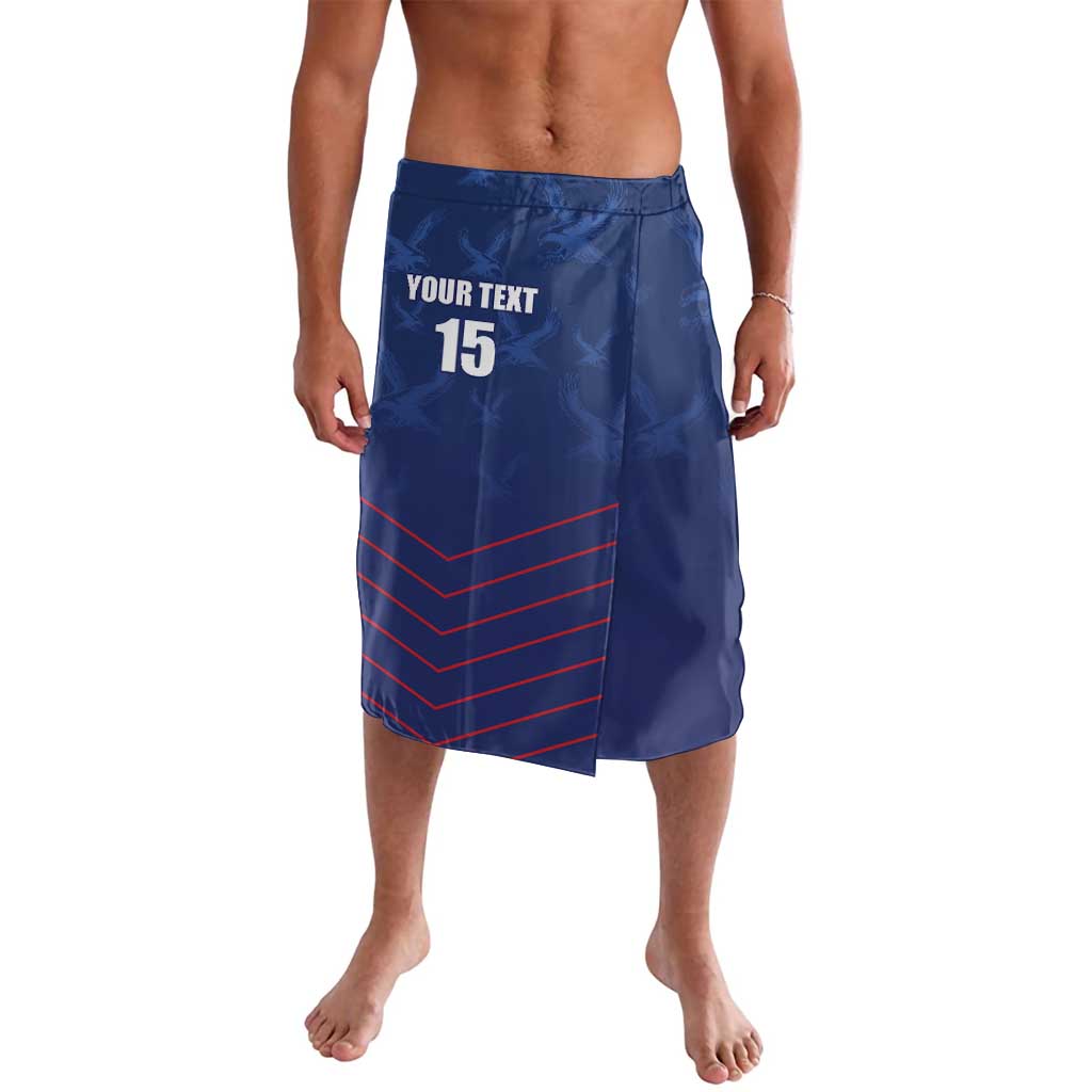 Custom Namibia Cricket Lavalava Go Eagles Go - Wonder Print Shop