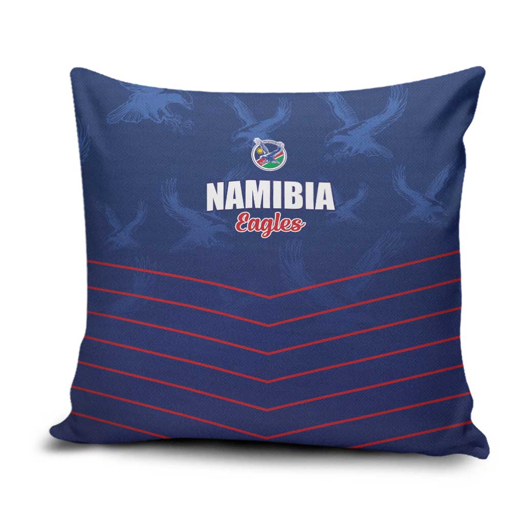 Namibia Cricket Pillow Cover Go Eagles Go - Wonder Print Shop