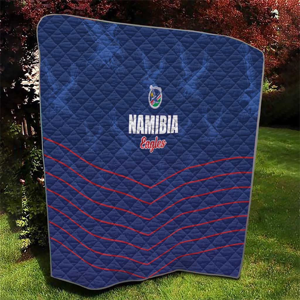 Namibia Cricket Quilt Go Eagles Go - Wonder Print Shop