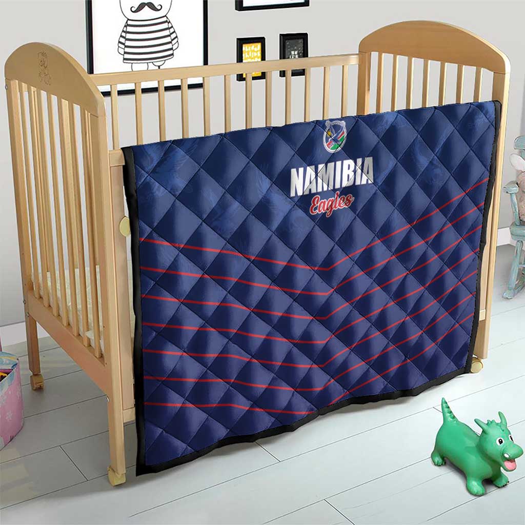 Namibia Cricket Quilt Go Eagles Go - Wonder Print Shop