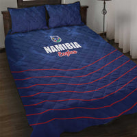 Namibia Cricket Quilt Bed Set Go Eagles Go - Wonder Print Shop