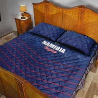 Namibia Cricket Quilt Bed Set Go Eagles Go - Wonder Print Shop