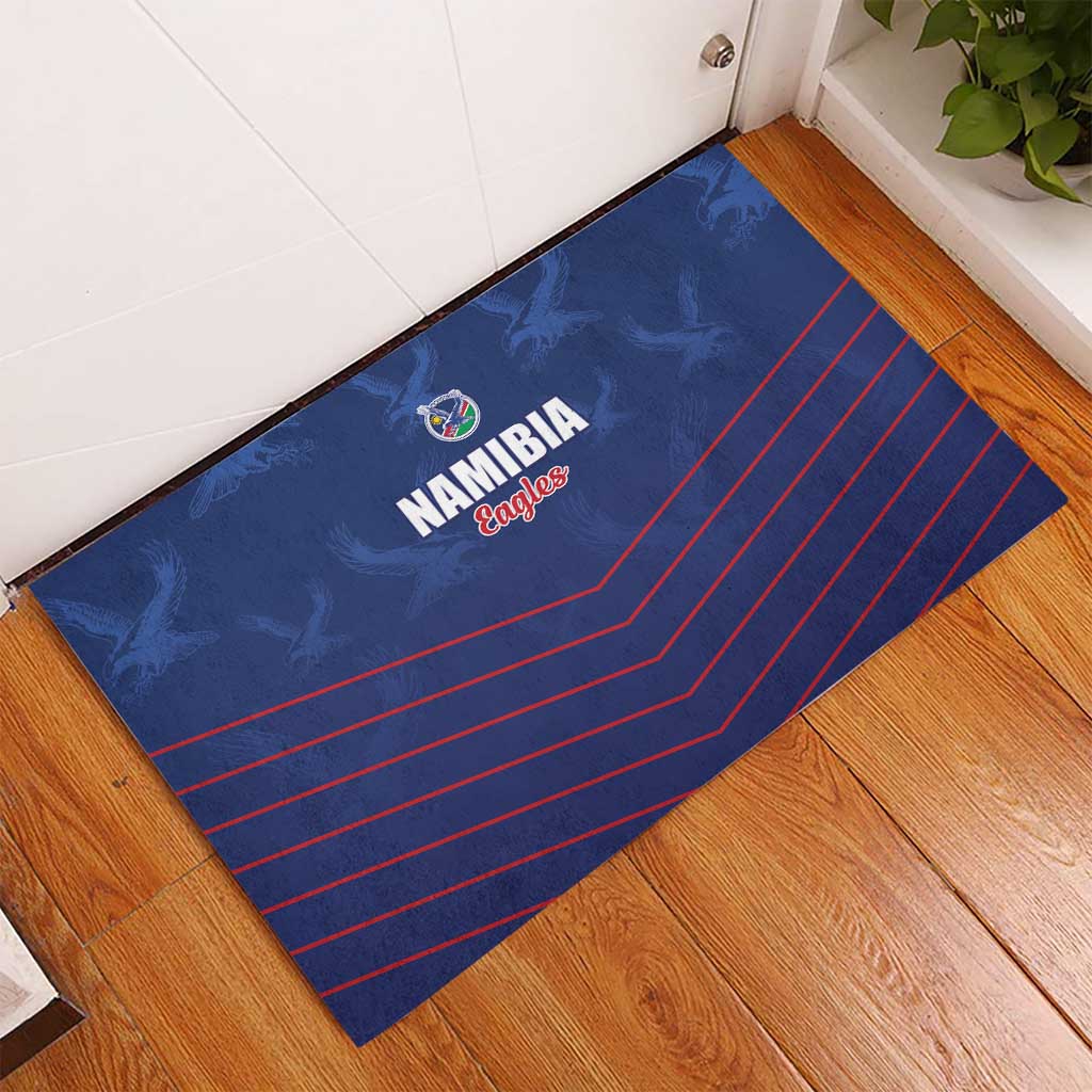Namibia Cricket Rubber Doormat Go Eagles Go - Wonder Print Shop