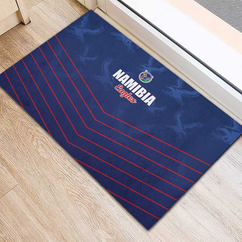 Namibia Cricket Rubber Doormat Go Eagles Go - Wonder Print Shop