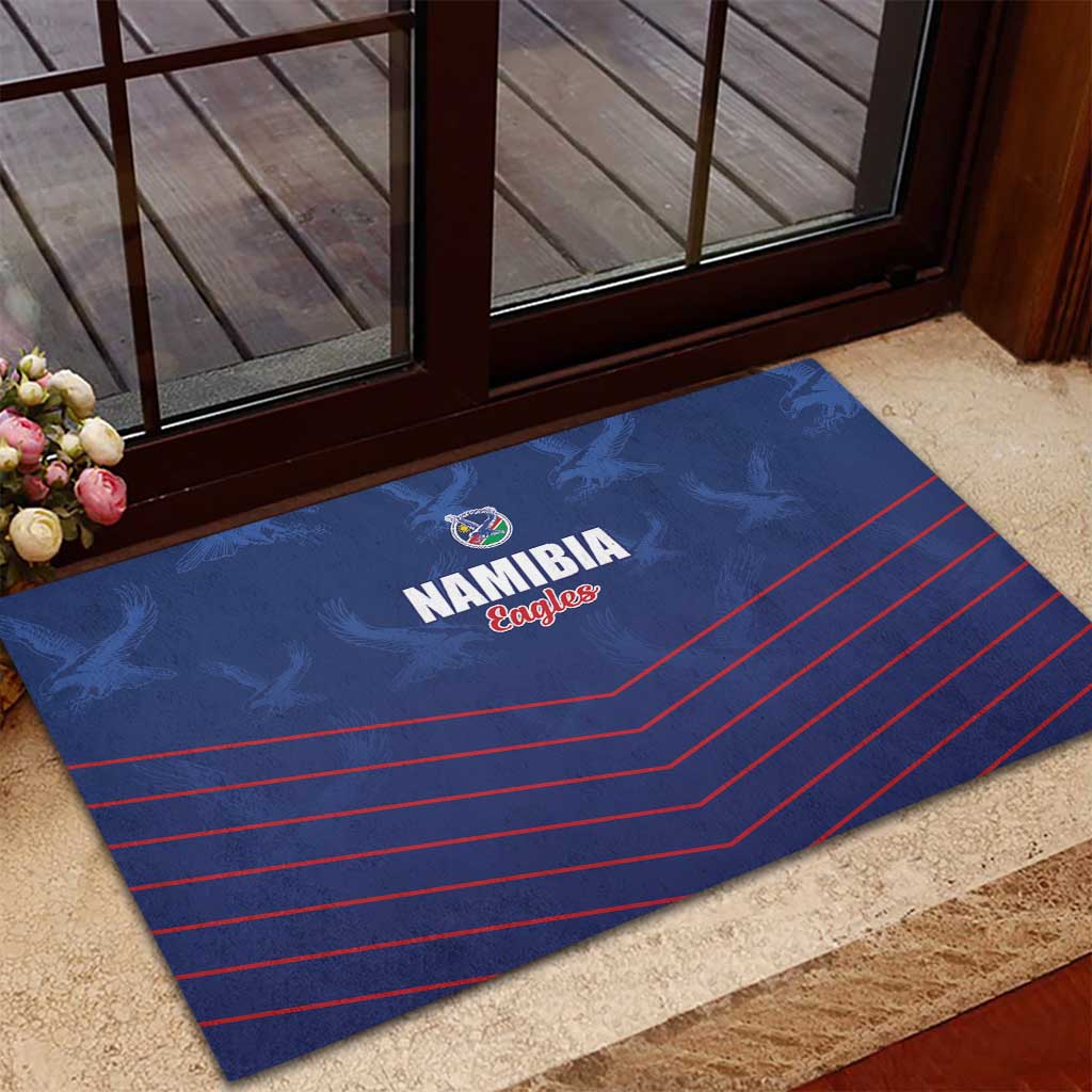 Namibia Cricket Rubber Doormat Go Eagles Go - Wonder Print Shop
