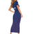 Custom Namibia Cricket Short Sleeve Bodycon Dress Go Eagles Go - Wonder Print Shop