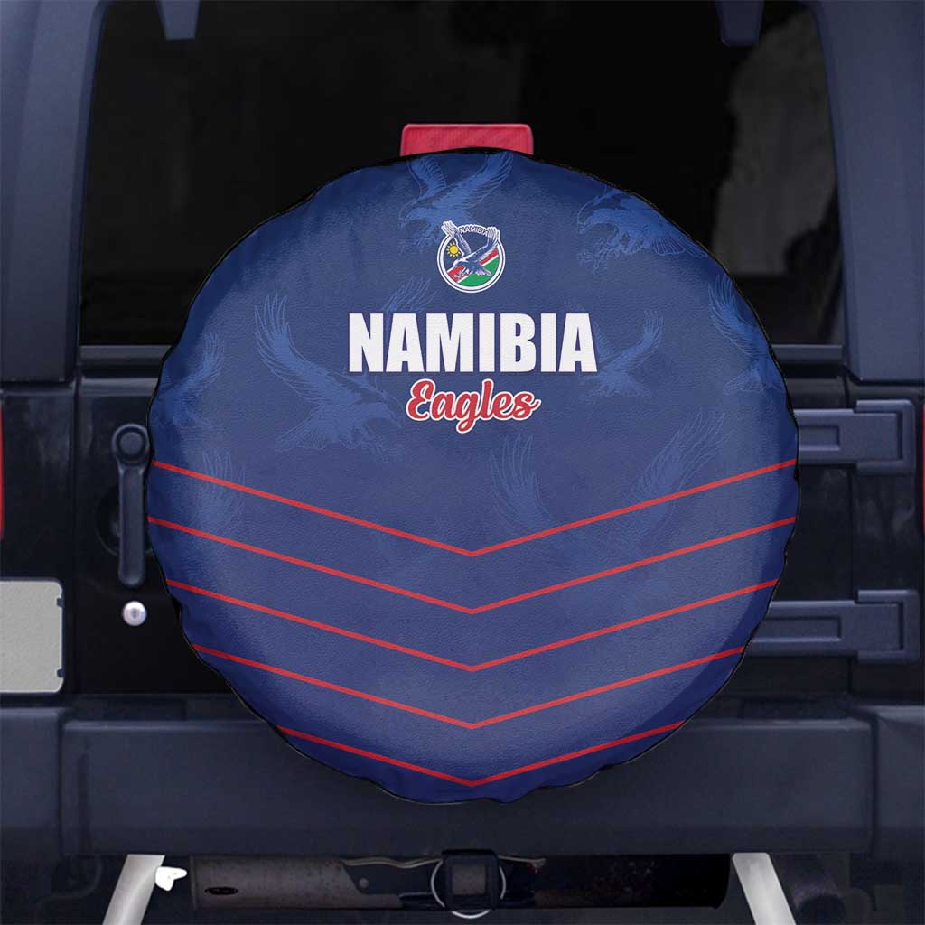 Namibia Cricket Spare Tire Cover Go Eagles Go - Wonder Print Shop
