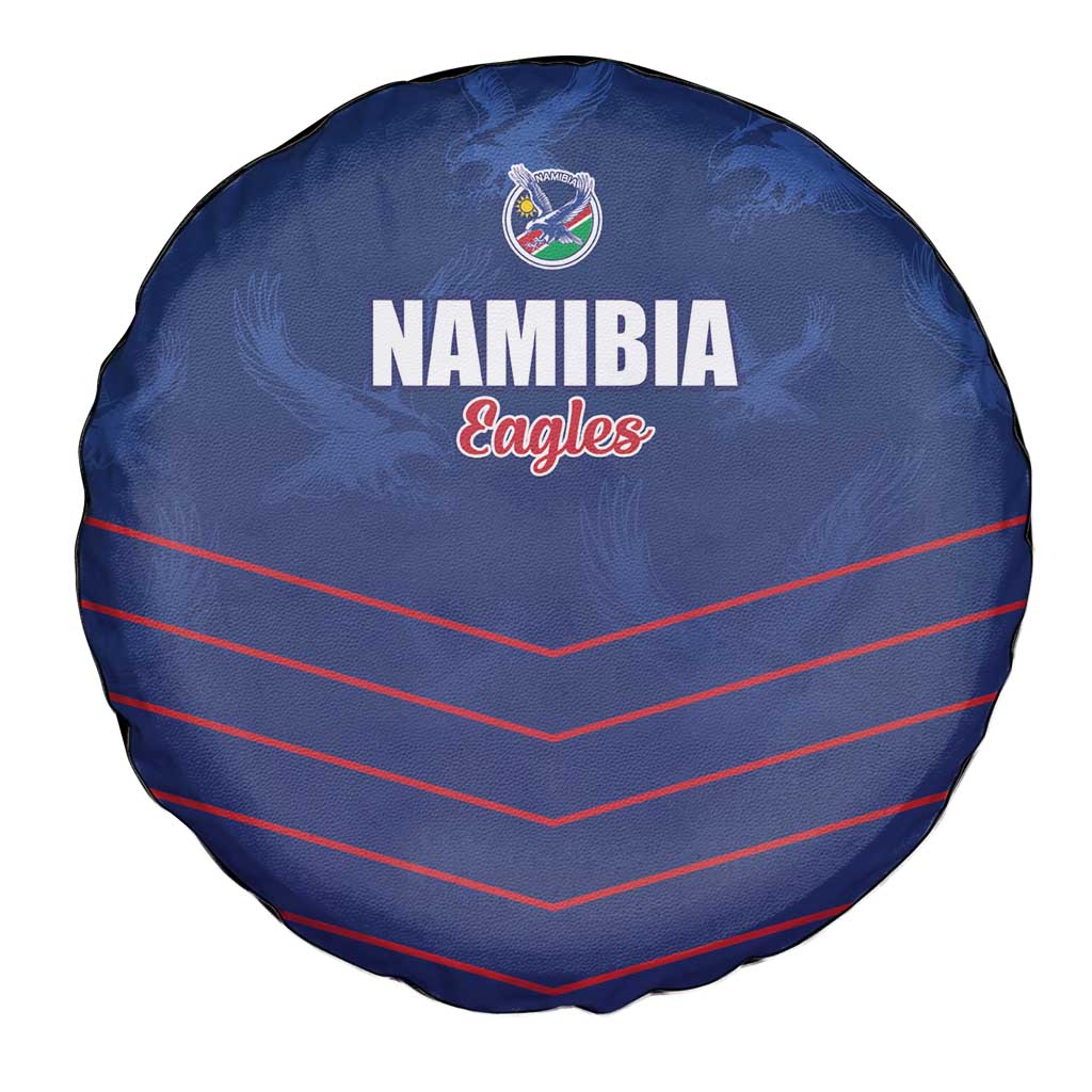 Namibia Cricket Spare Tire Cover Go Eagles Go - Wonder Print Shop