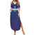 Custom Namibia Cricket Summer Maxi Dress Go Eagles Go - Wonder Print Shop