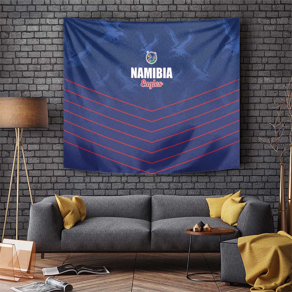 Namibia Cricket Tapestry Go Eagles Go - Wonder Print Shop