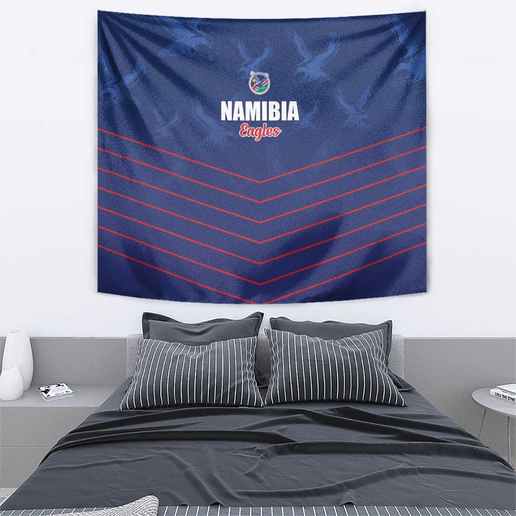 Namibia Cricket Tapestry Go Eagles Go - Wonder Print Shop
