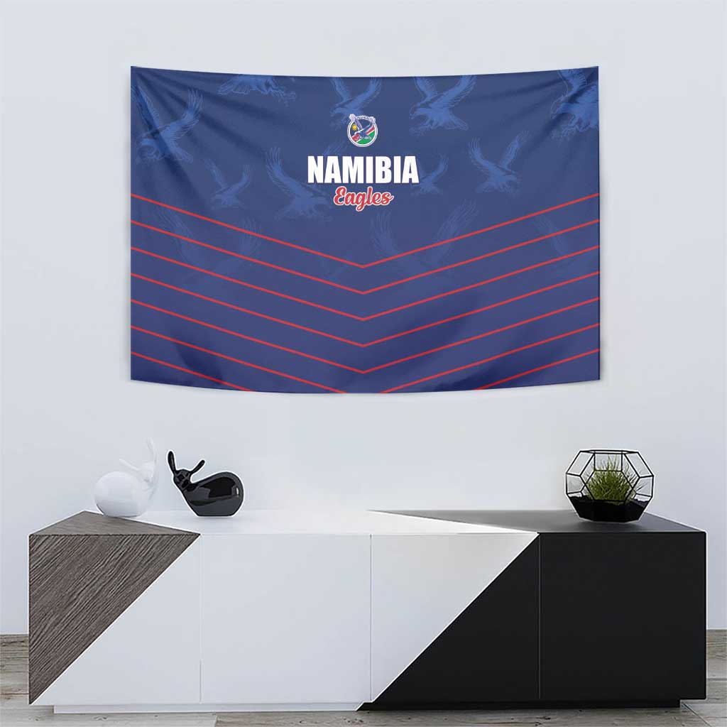 Namibia Cricket Tapestry Go Eagles Go - Wonder Print Shop