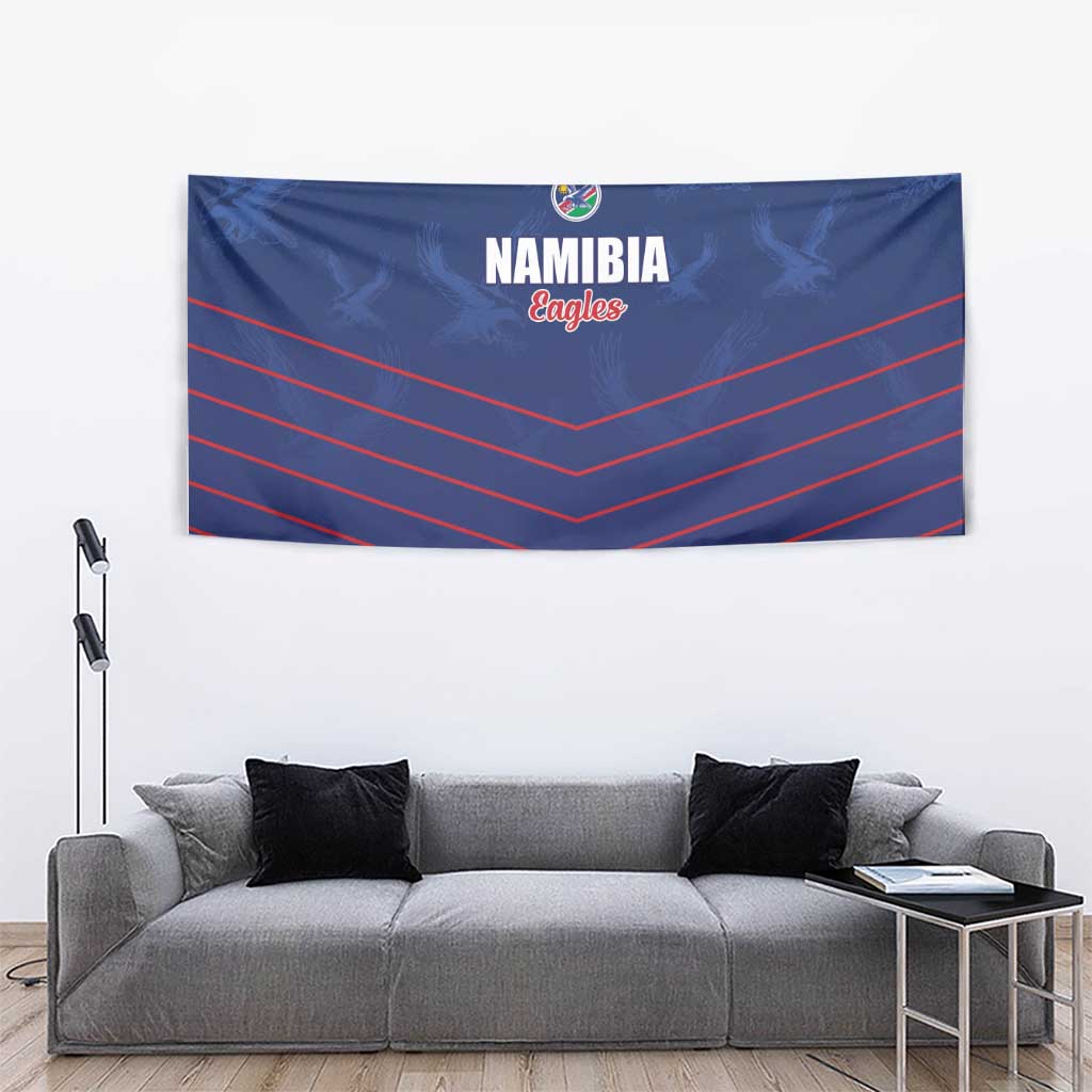 Namibia Cricket Tapestry Go Eagles Go - Wonder Print Shop