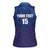 Custom Namibia Cricket Women Sleeveless Polo Shirt Go Eagles Go - Wonder Print Shop