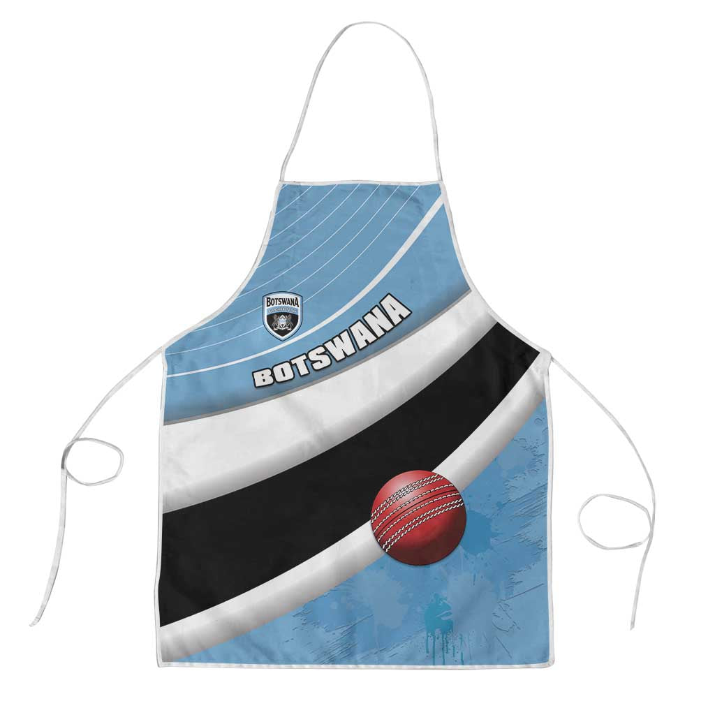 Botswana Cricket Apron Go Baggy Blues - Wonder Print Shop