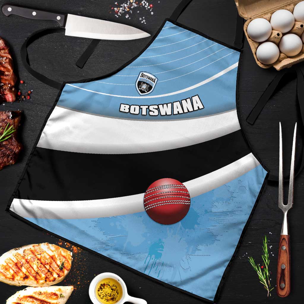 Botswana Cricket Apron Go Baggy Blues - Wonder Print Shop