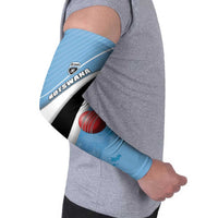 Custom Botswana Cricket Arm Sleeves Go Baggy Blues - Wonder Print Shop