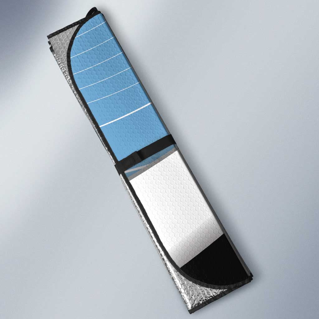 Botswana Cricket Auto Sun Shade Go Baggy Blues - Wonder Print Shop
