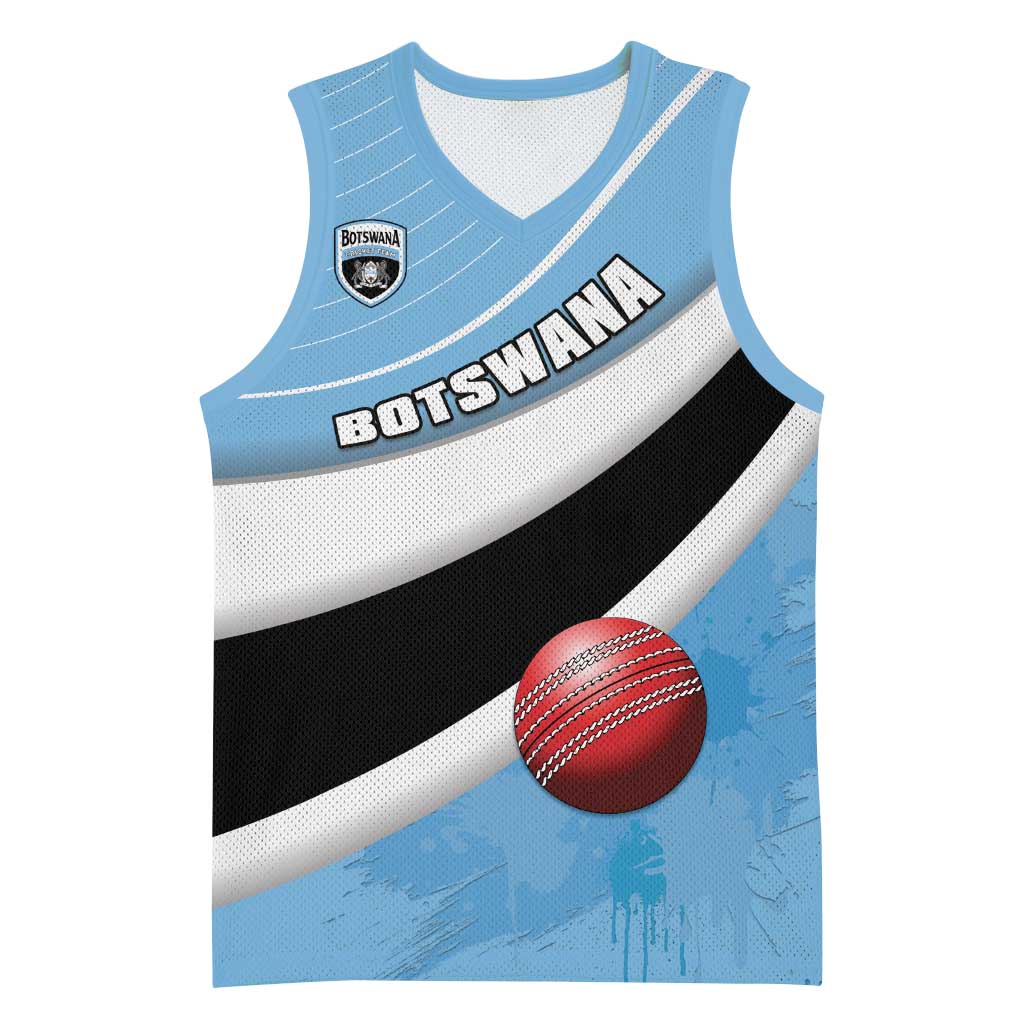 Custom Botswana Cricket Basketball Jersey Go Baggy Blues - Wonder Print Shop