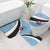 Botswana Cricket Bathroom Set Go Baggy Blues - Wonder Print Shop