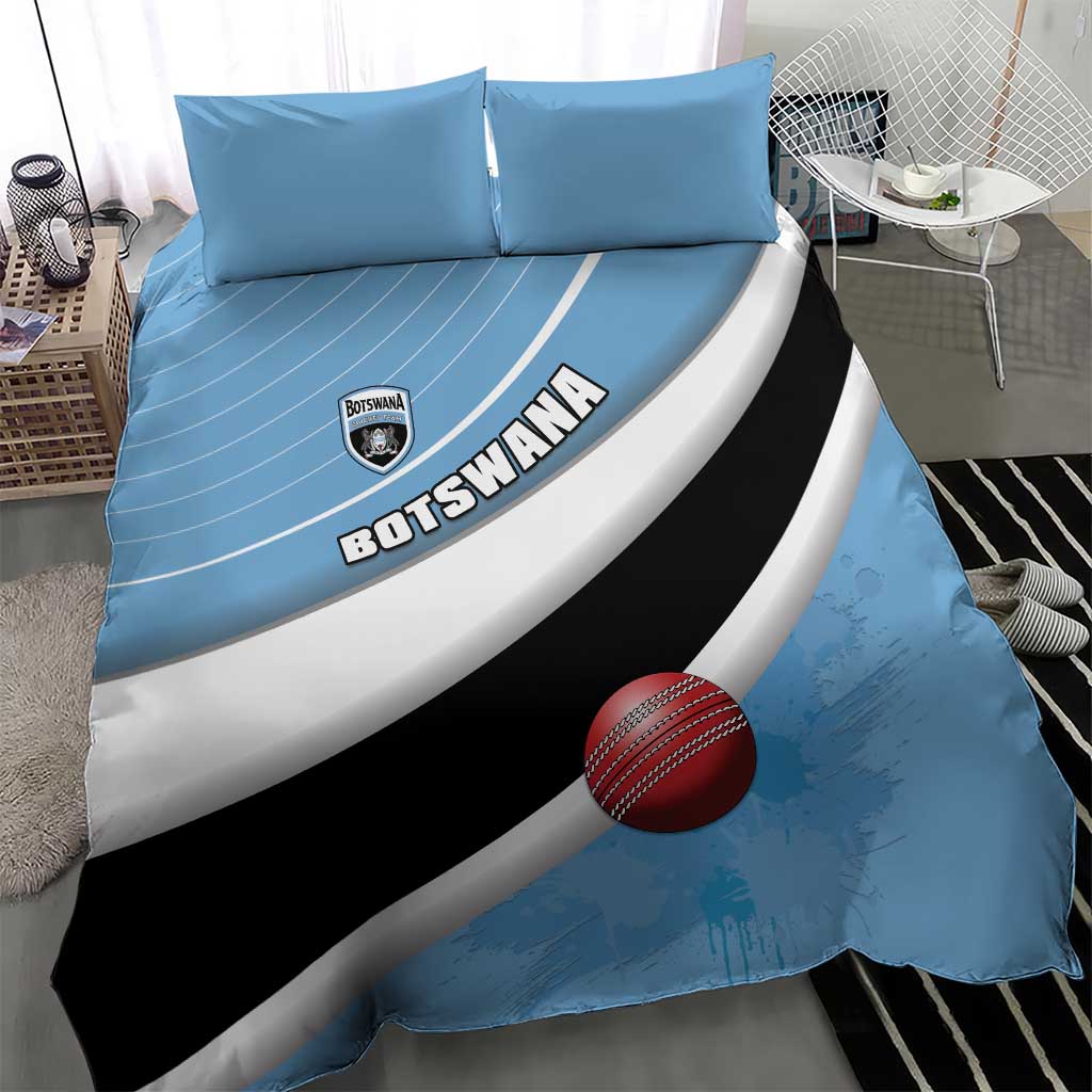 Botswana Cricket Bedding Set Go Baggy Blues - Wonder Print Shop