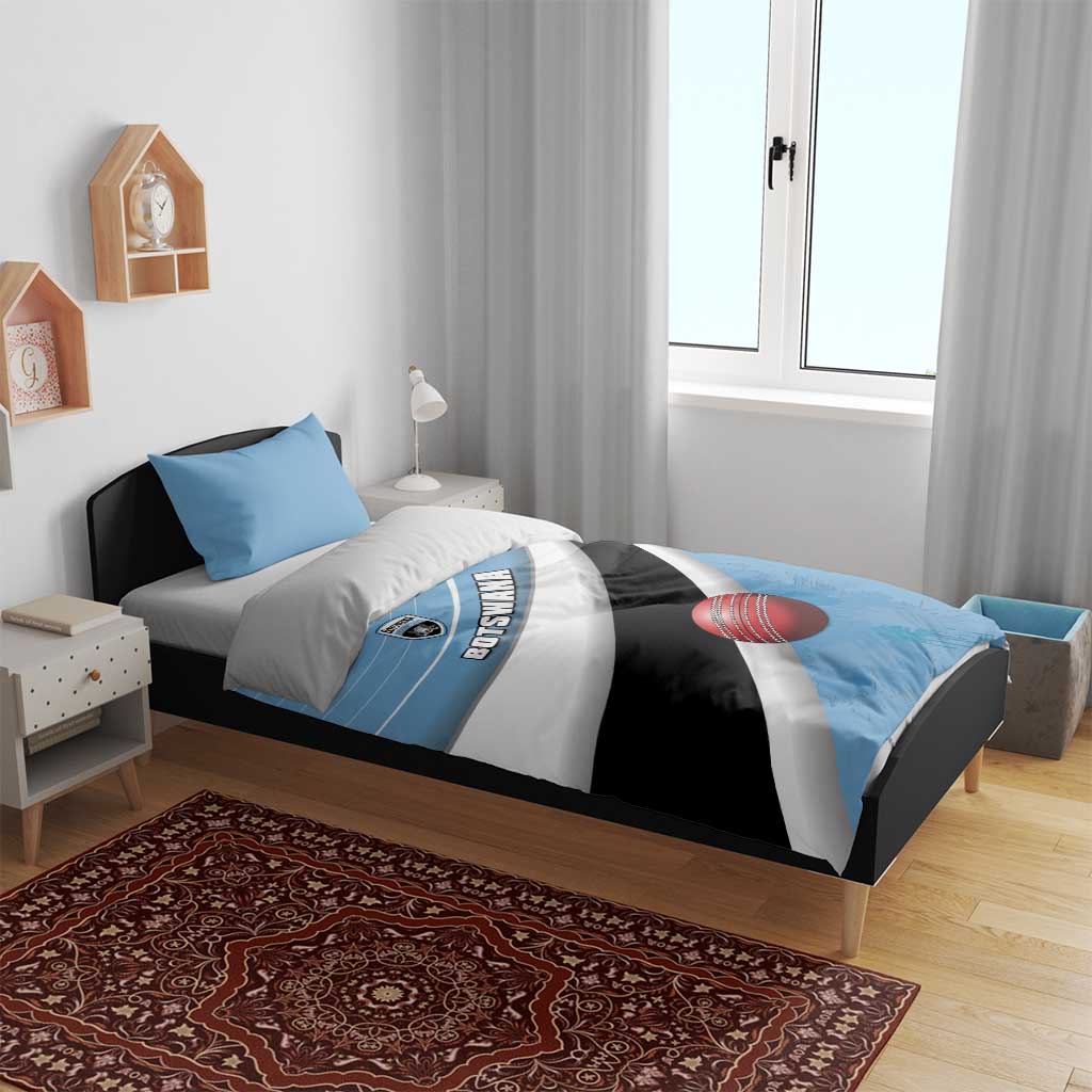 Botswana Cricket Bedding Set Go Baggy Blues - Wonder Print Shop