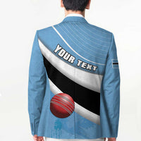 Custom Botswana Cricket Blazer Go Baggy Blues - Wonder Print Shop