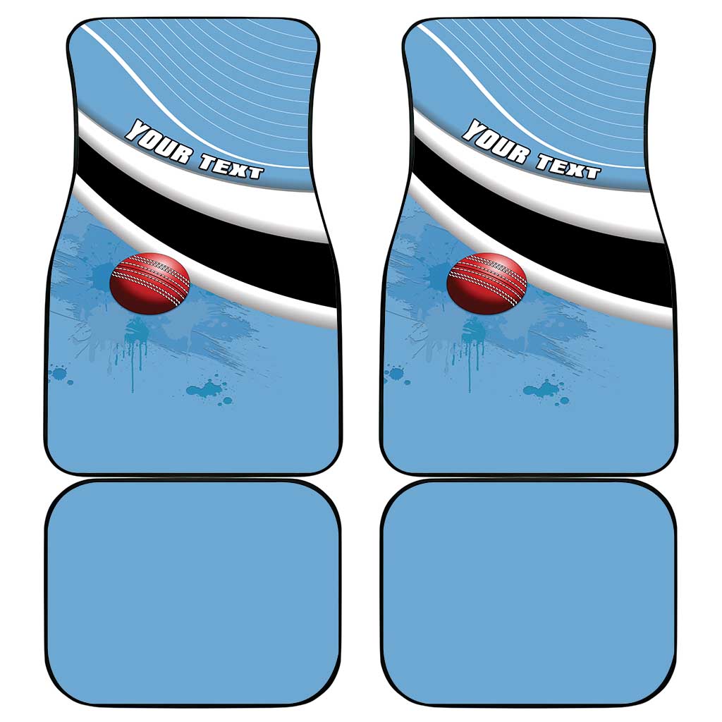 Botswana Cricket Car Mats Go Baggy Blues - Wonder Print Shop