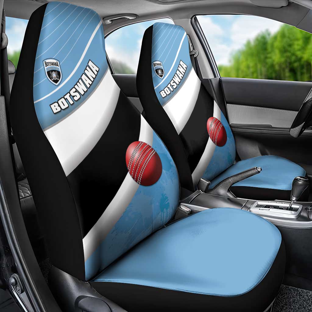 Botswana Cricket Car Seat Cover Go Baggy Blues - Wonder Print Shop