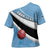Custom Botswana Cricket Cross Shoulder Shirt Go Baggy Blues - Wonder Print Shop