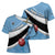 Custom Botswana Cricket Cross Shoulder Shirt Go Baggy Blues - Wonder Print Shop