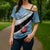 Custom Botswana Cricket Cross Shoulder Shirt Go Baggy Blues - Wonder Print Shop