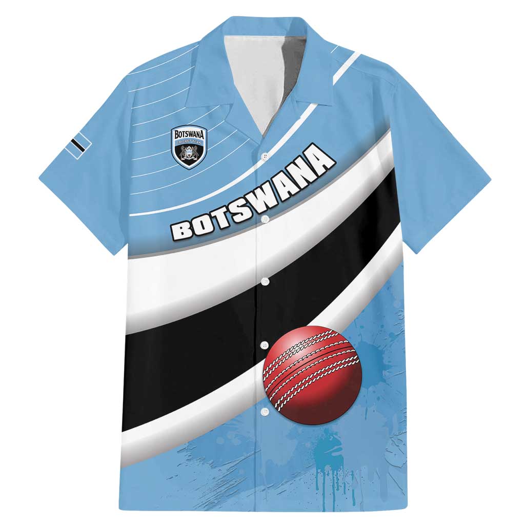 Custom Botswana Cricket Family Matching Mermaid Dress and Hawaiian Shirt Go Baggy Blues - Wonder Print Shop