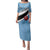Custom Botswana Cricket Family Matching Puletasi and Hawaiian Shirt Go Baggy Blues - Wonder Print Shop