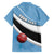 Custom Botswana Cricket Family Matching Short Sleeve Bodycon Dress and Hawaiian Shirt Go Baggy Blues - Wonder Print Shop