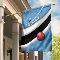 Botswana Cricket Garden Flag Go Baggy Blues - Wonder Print Shop
